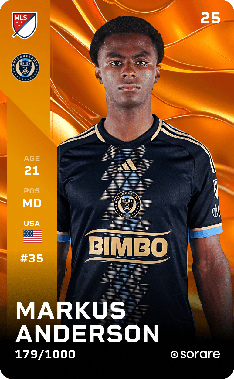 Markus Anderson 2025-26 • Limited 179/1000