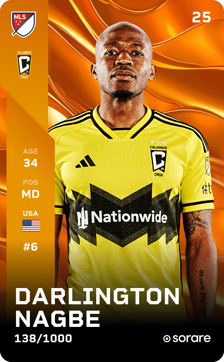 Darlington Nagbe 2025-26 • Limited 138/1000