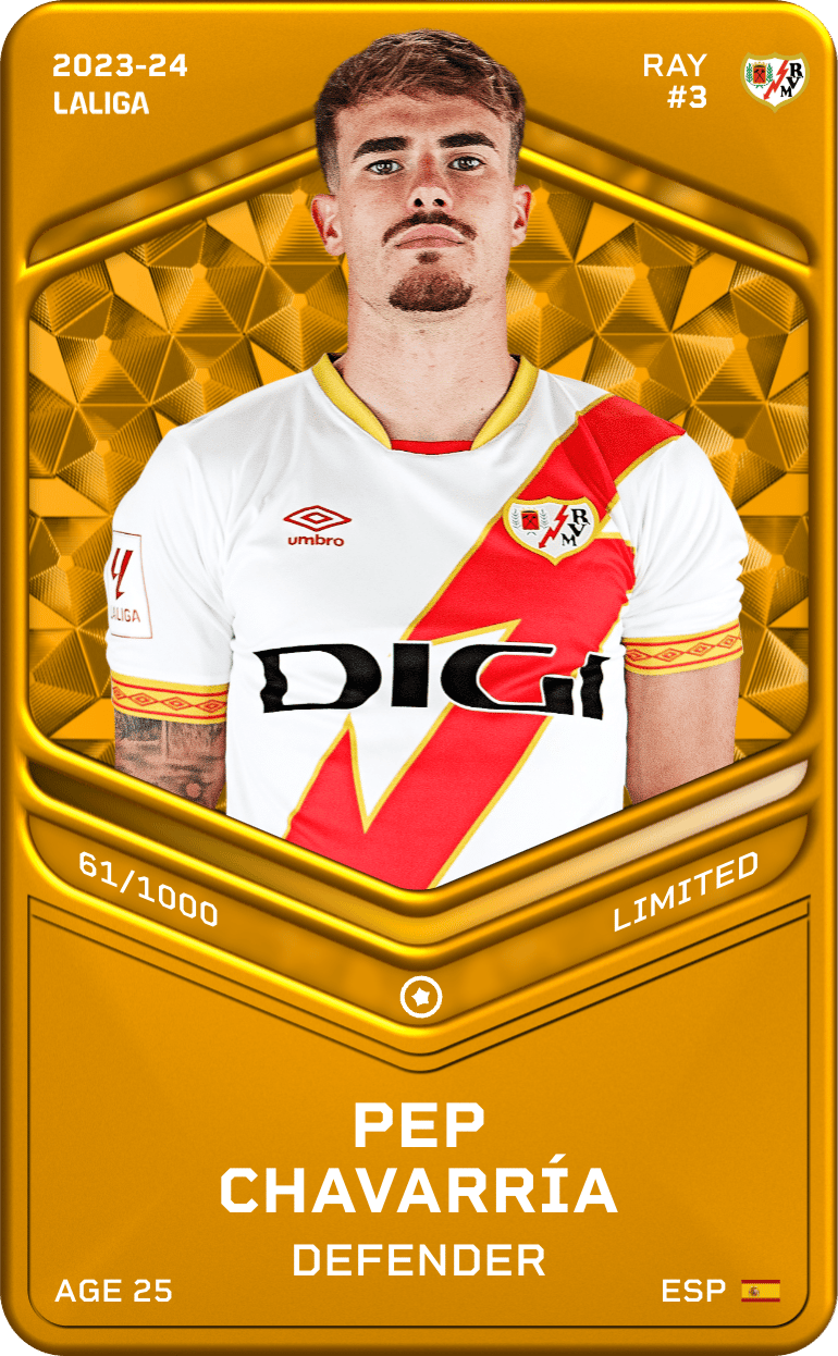 Pep Chavarría 2023-24 • Limited 61/1000