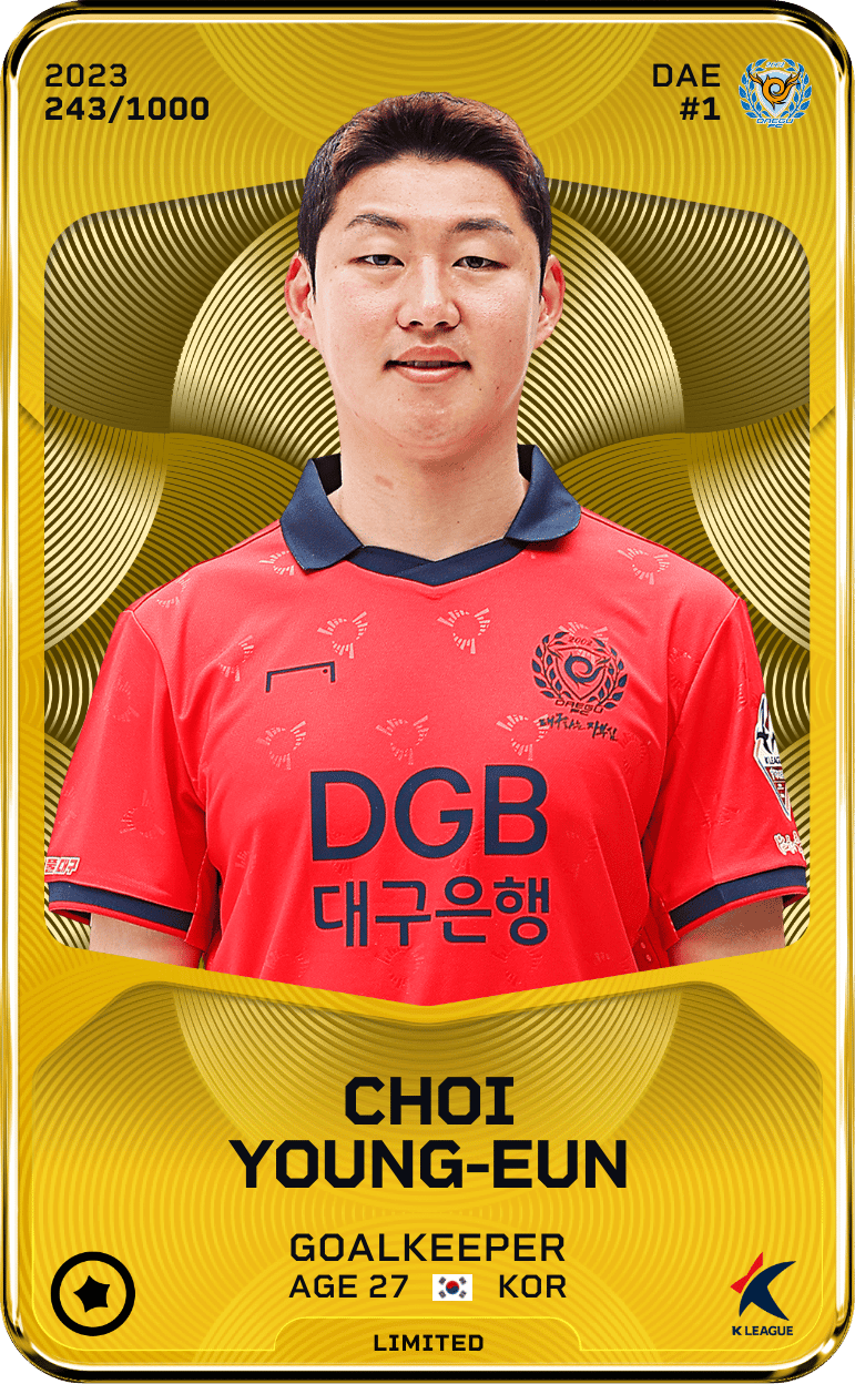 Choi Young-Eun 2023-24 • Limited 243/1000