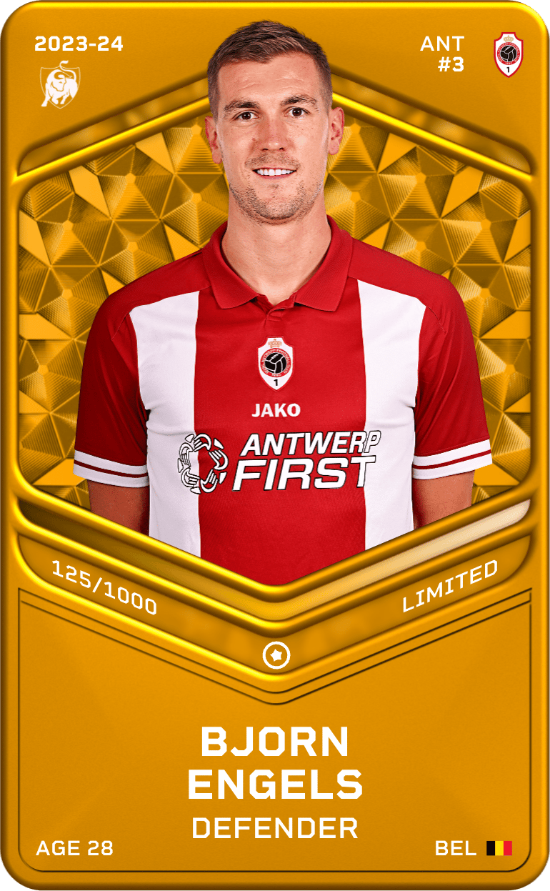 Bjorn Engels 2023-24 • Limited 125/1000