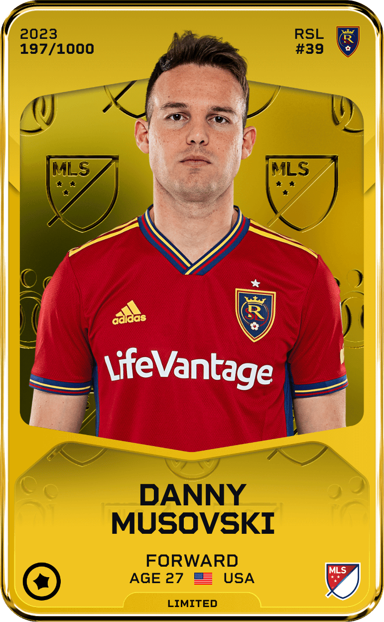 Danny Musovski 2023-24 • Limited 197/1000