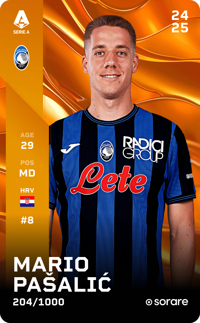 Mario Pašalić 2024-25 • Limited 204/1000