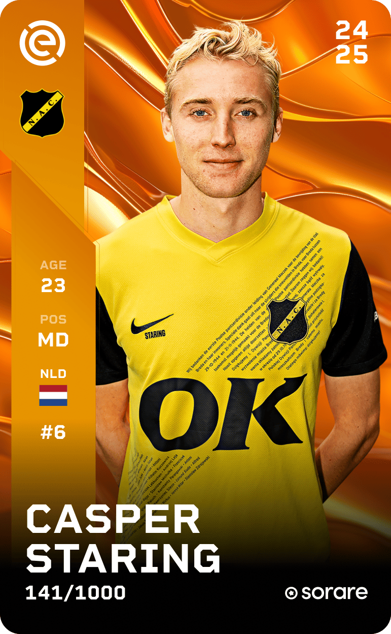 Casper Staring 2024-25 • Limited 141/1000