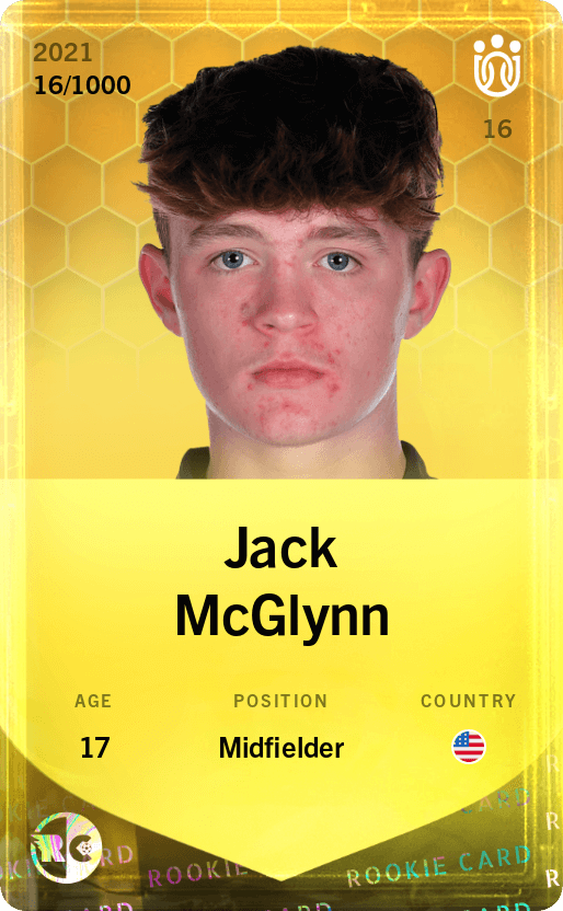 Jack McGlynn 2021-22 • Limited 16/1000