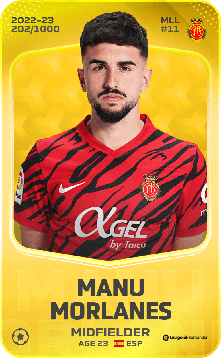 Manu Morlanes 2022-23 • Limited 202/1000
