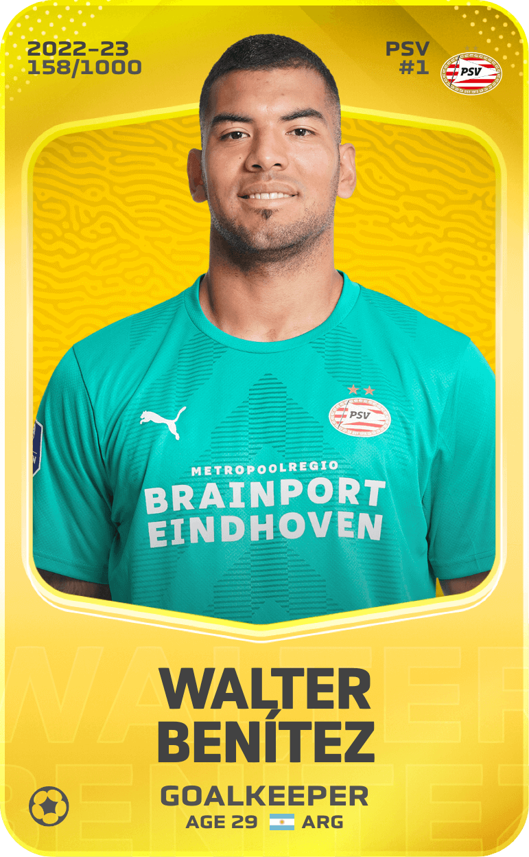 Walter Benítez 2022-23 • Limited 158/1000