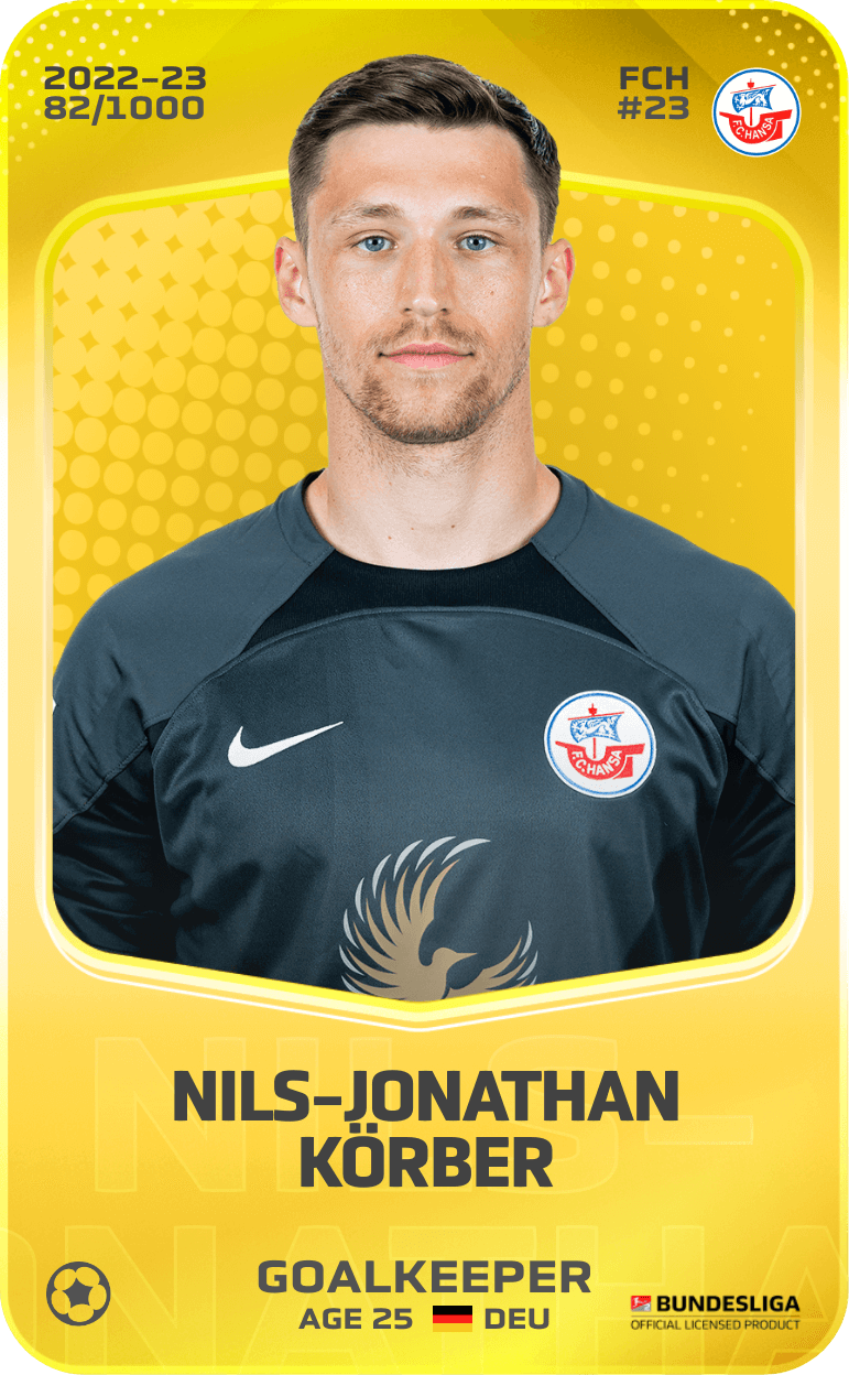 Nils-Jonathan Körber 2022-23 • Limited 82/1000