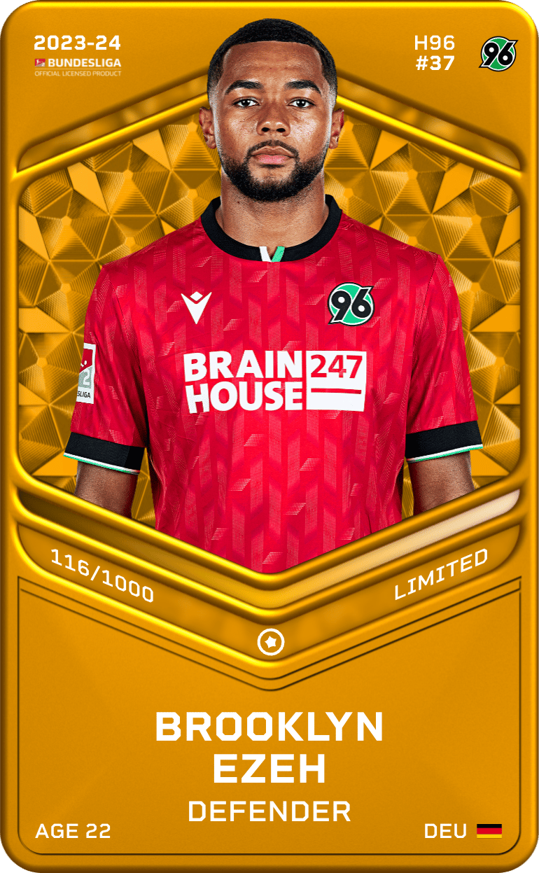 Brooklyn Ezeh 2023-24 • Limited 116/1000