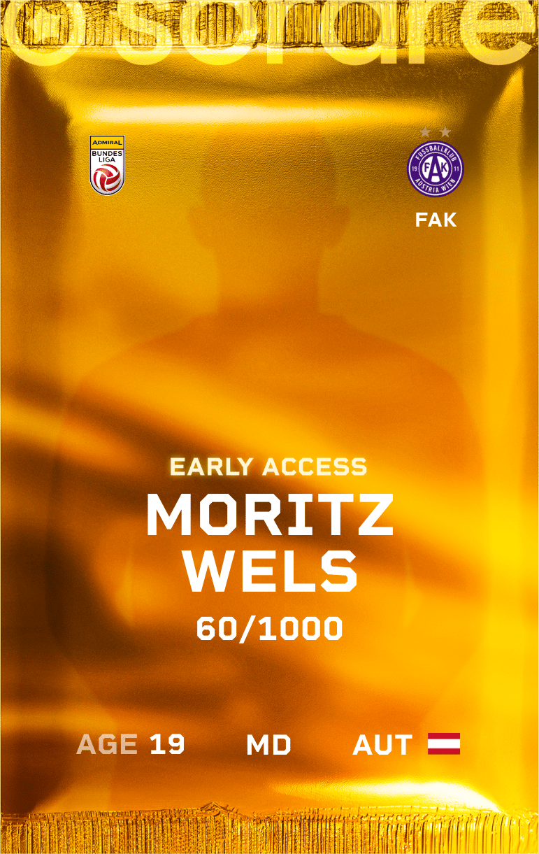Moritz Wels 2024-25 • Limited 60/1000