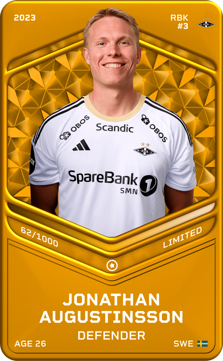 Jonathan Augustinsson 2023-24 • Limited 62/1000