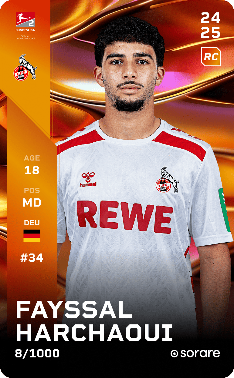 Fayssal Harchaoui 2024-25 • Limited 8/1000