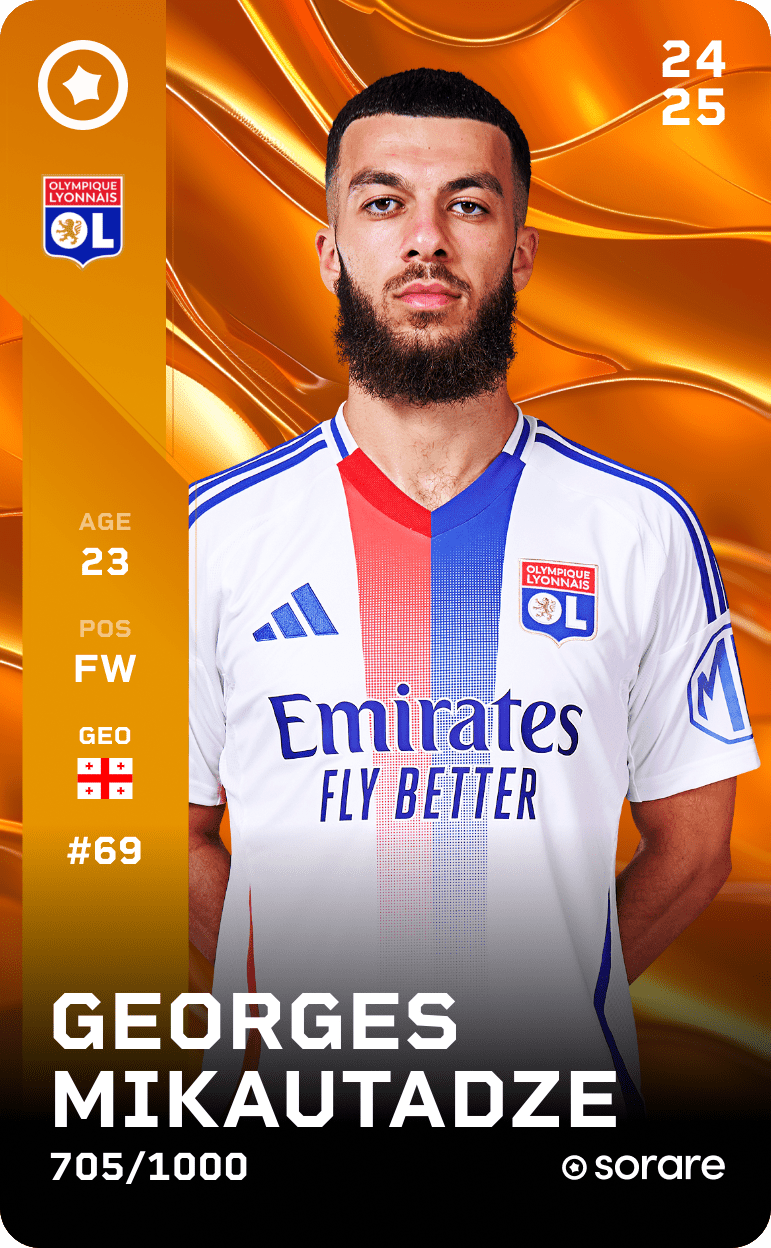 Georges Mikautadze 2024-25 • Limited 705/1000