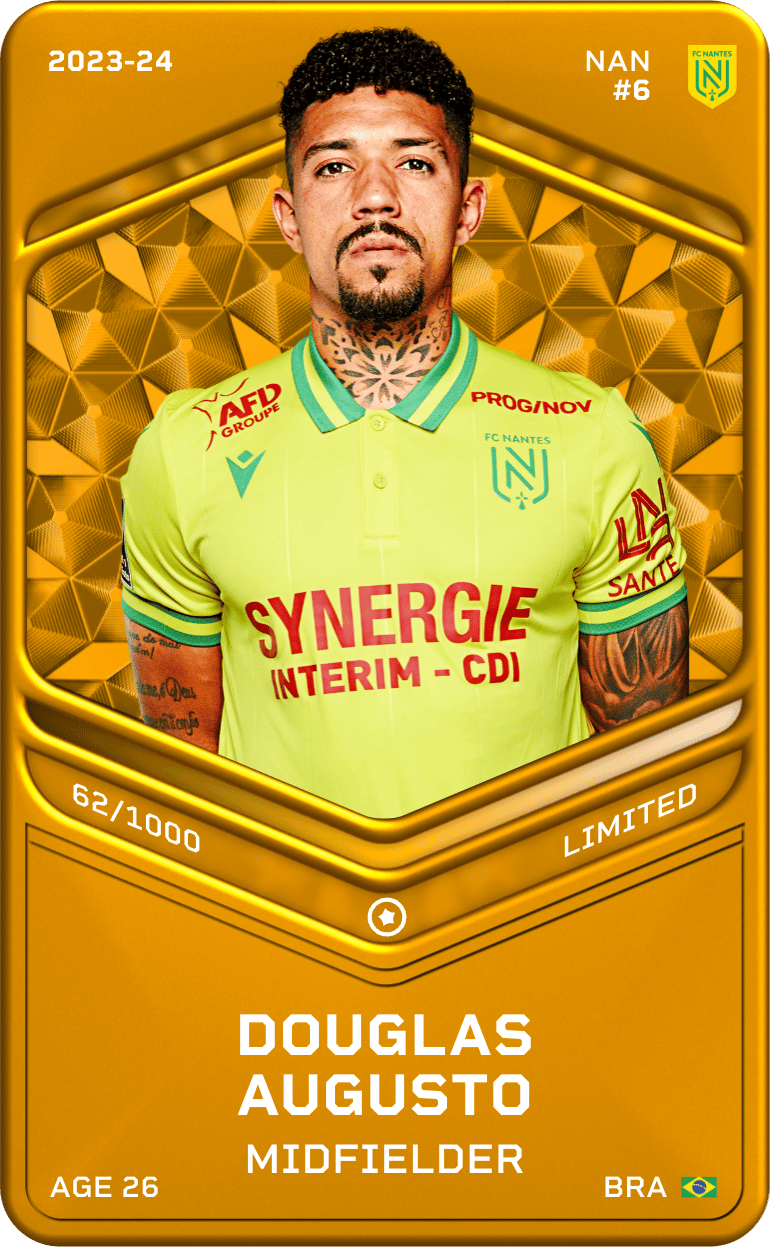 Douglas Augusto 2023-24 • Limited 62/1000
