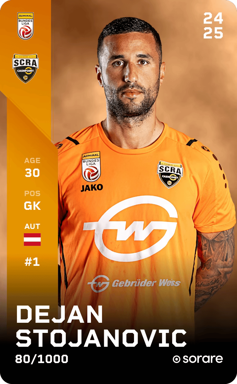 Dejan Stojanovic 2024-25 • Limited 80/1000