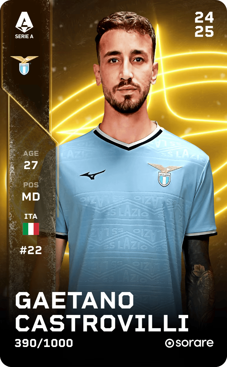 Gaetano Castrovilli 2024-25 • Limited 390/1000