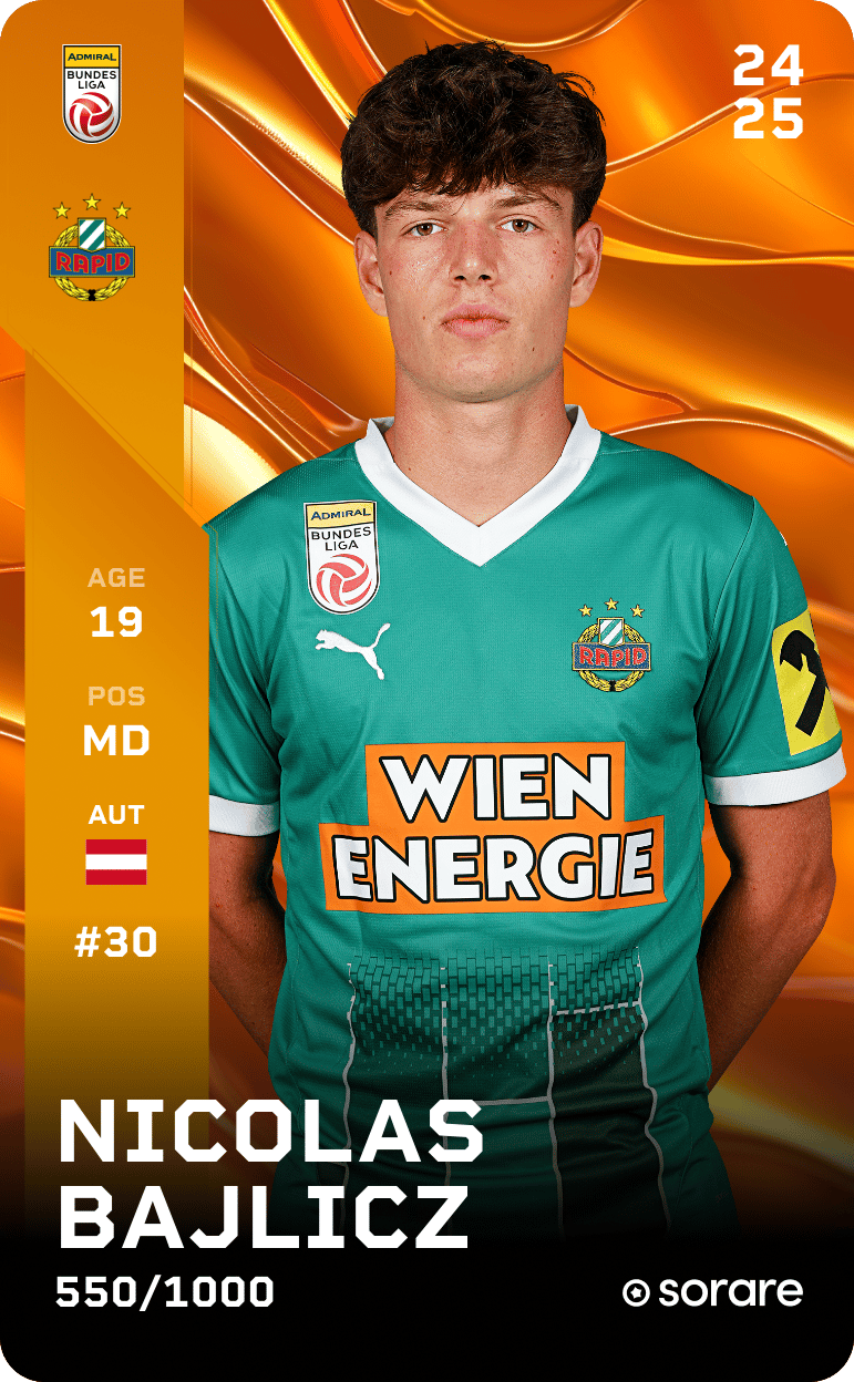 Nicolas Bajlicz 2024-25 • Limited 550/1000