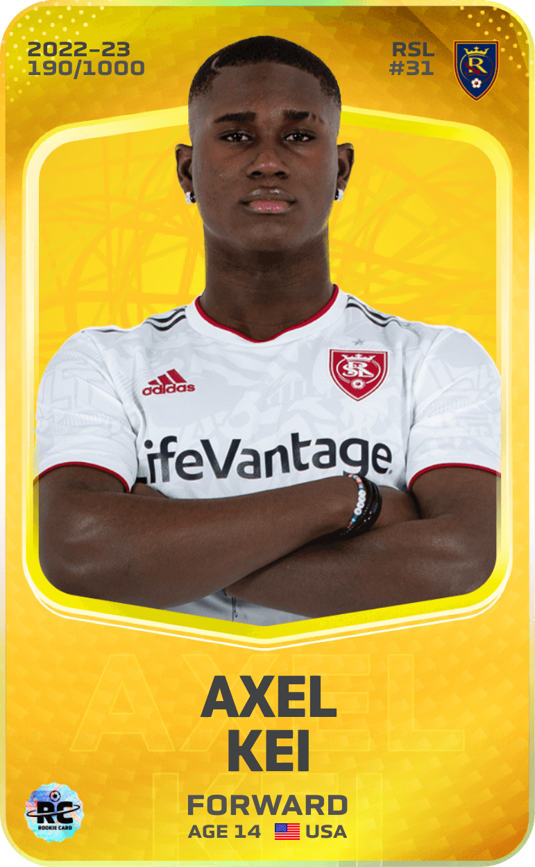 Axel Kei 2022-23 • Limited 190/1000