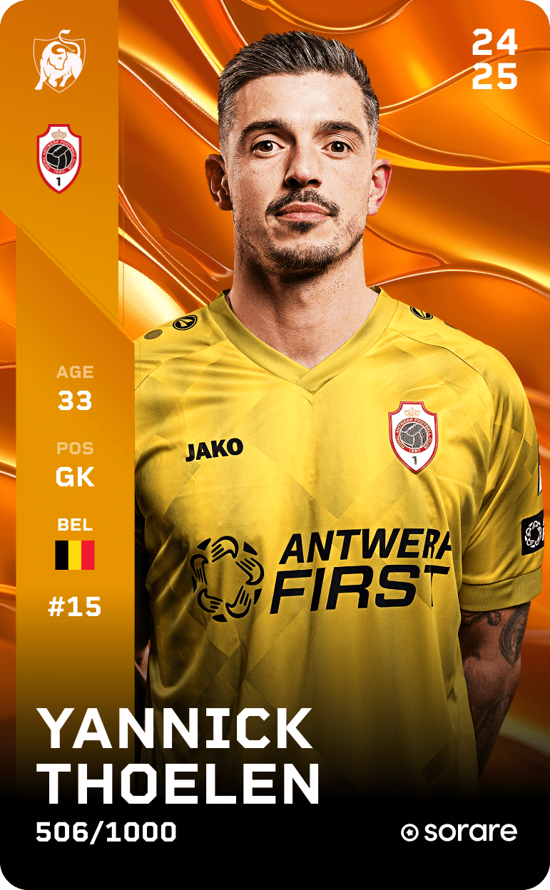Yannick Thoelen 2024-25 • Limited 506/1000