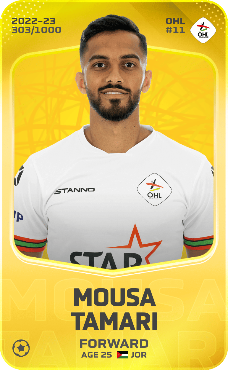 Mousa Tamari 2022-23 • Limited 303/1000