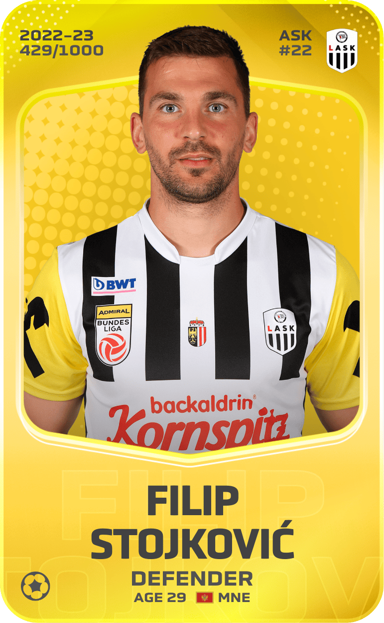 Filip Stojković 2022-23 • Limited 429/1000