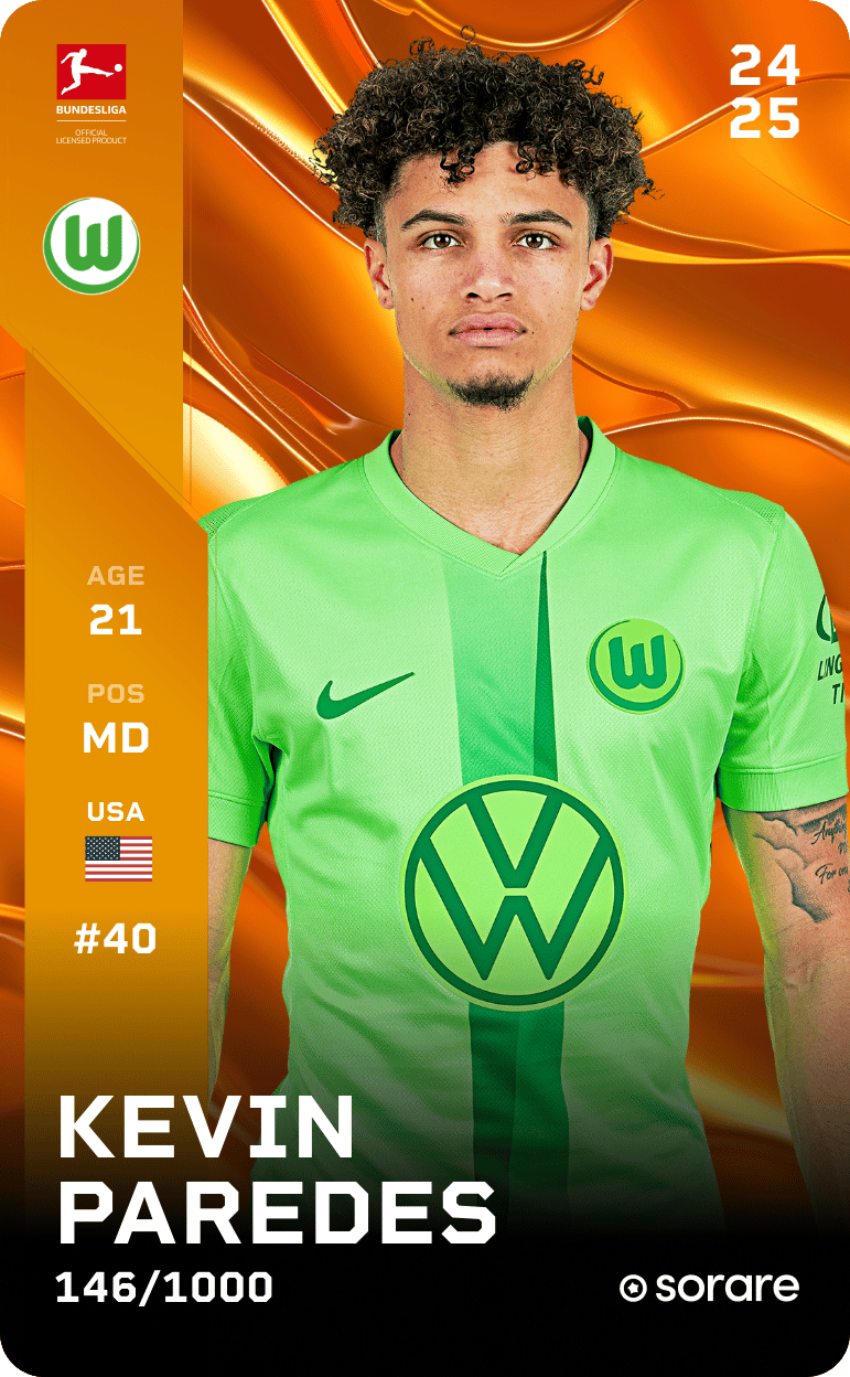 Kevin Paredes 2024-25 • Limited 146/1000