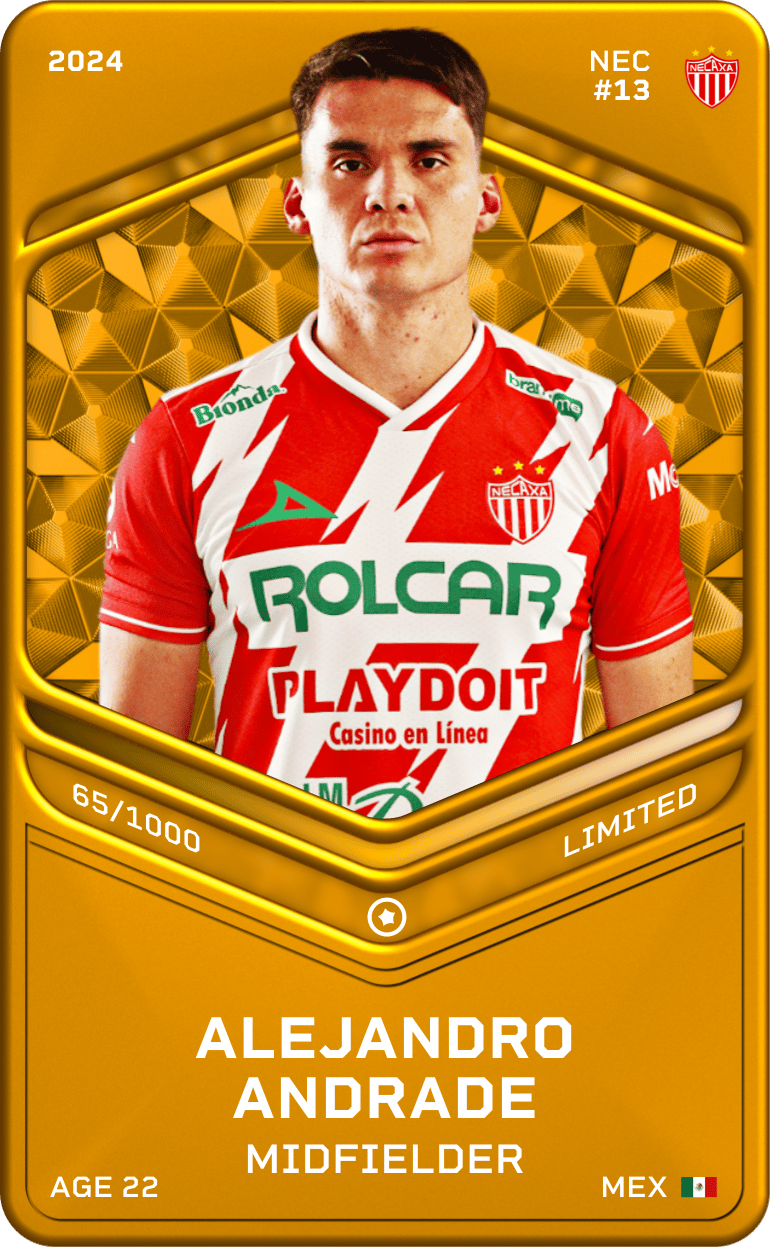 Alejandro Andrade 2024-25 • Limited 65/1000