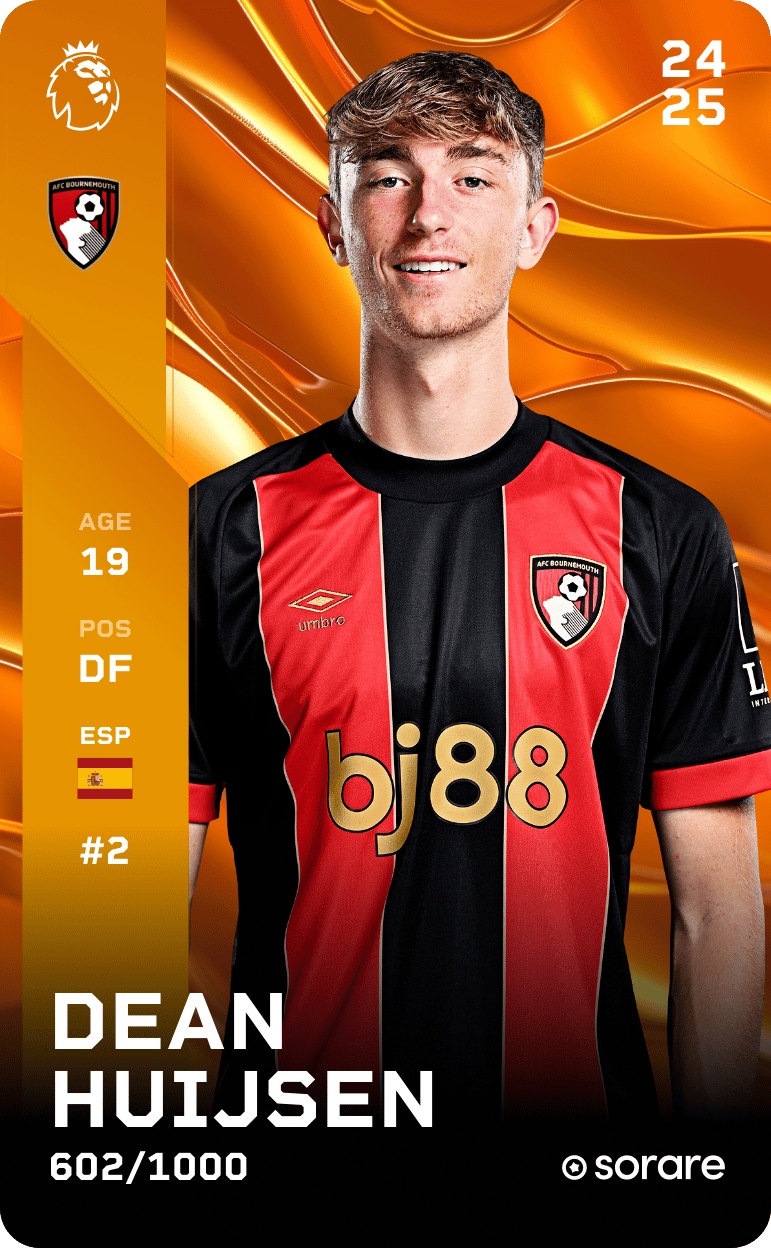 Dean Huijsen 2024-25 • Limited 602/1000