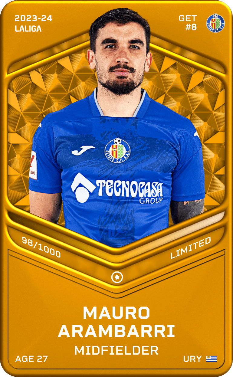 Mauro Arambarri 2023-24 • Limited 98/1000