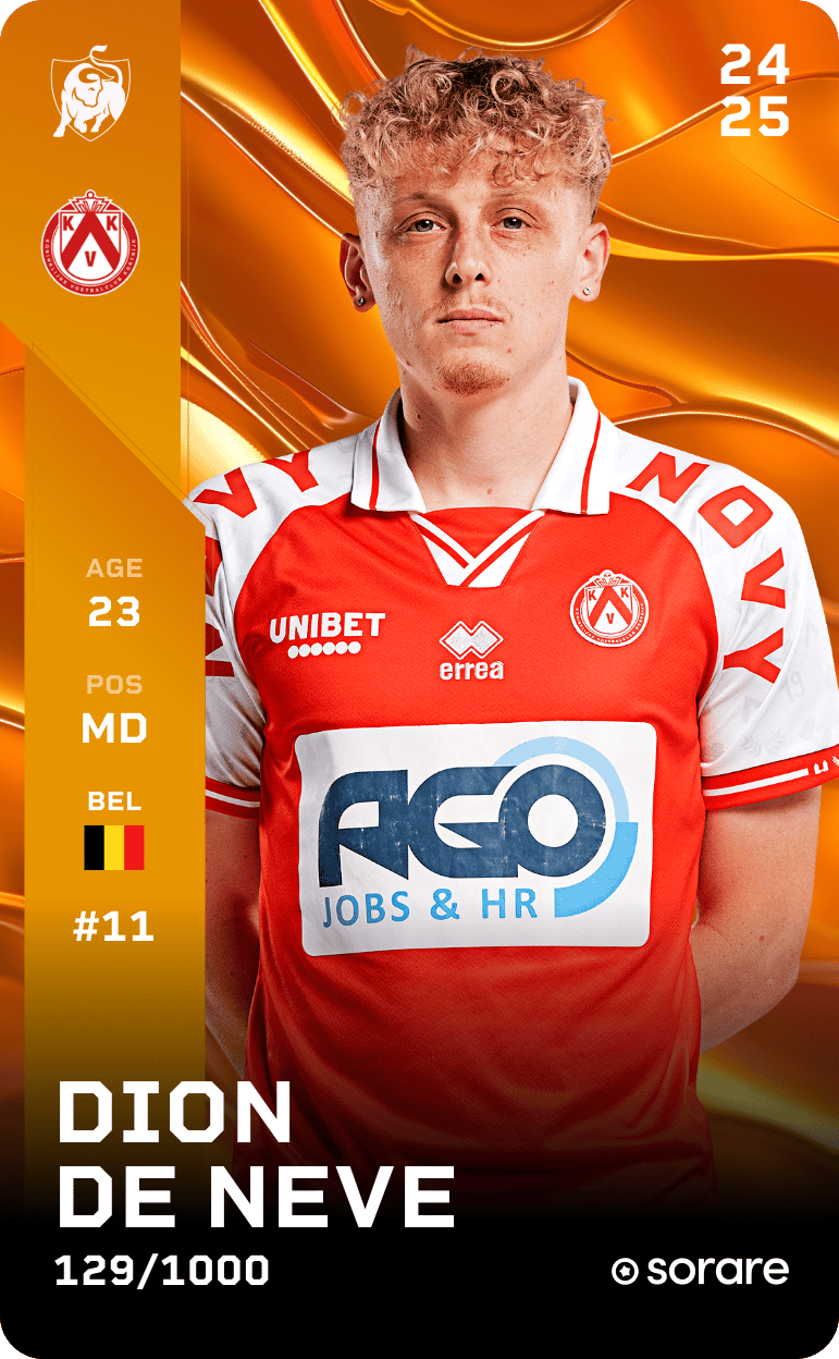 Dion De Neve 2024-25 • Limited 129/1000