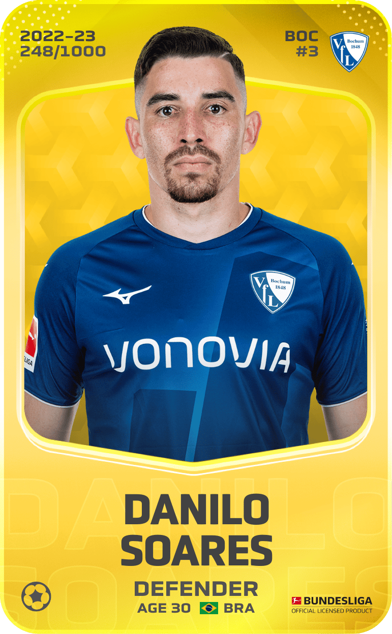 Danilo Soares 2022-23 • Limited 248/1000