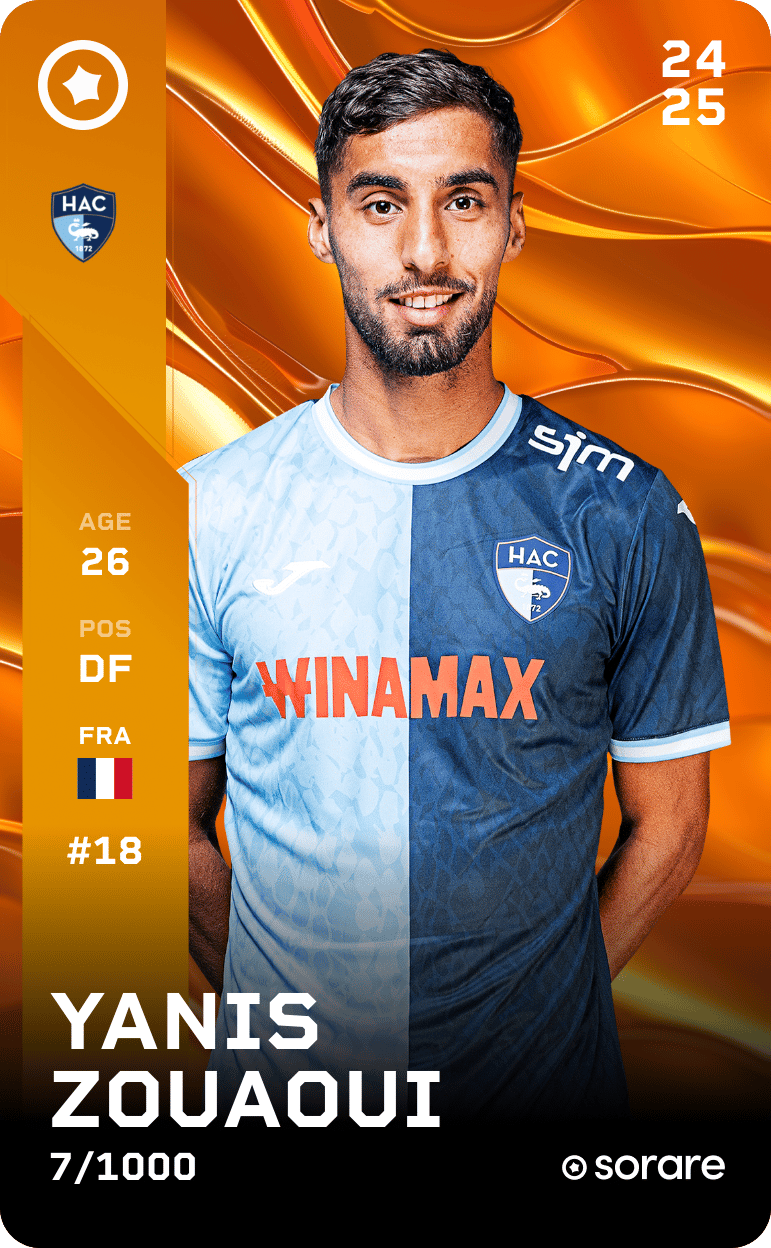 Yanis Zouaoui 2024-25 • Limited 7/1000