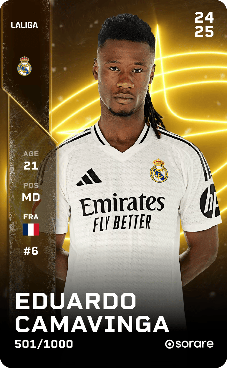 Eduardo Camavinga 2024-25 • Limited 501/1000