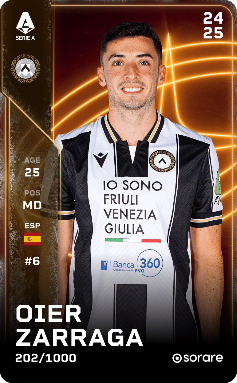 Oier Zarraga 2024-25 • Limited 202/1000