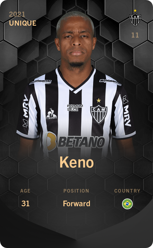 Sorare - Sorare Official - Keno 2021-22 • Unique - NFT # 80946376055105251674799535153674156533677553267515500290836279186540043222218