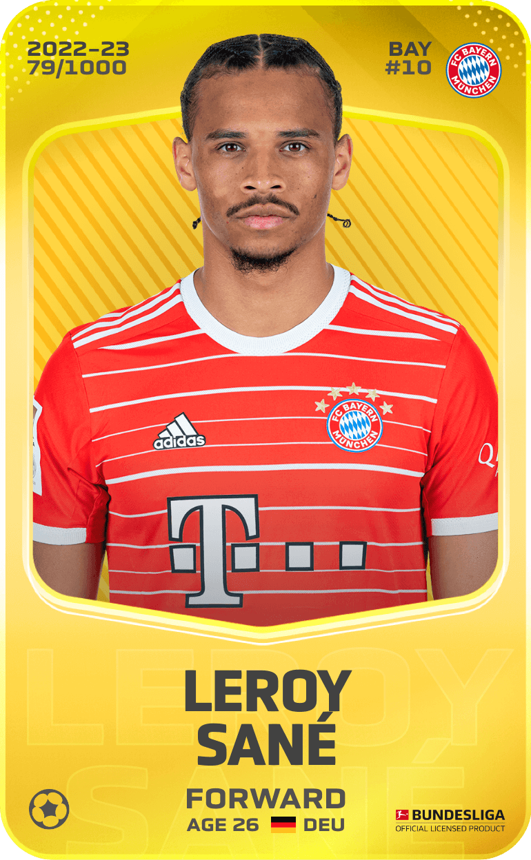 Leroy Sané 2022-23 • Limited 79/1000