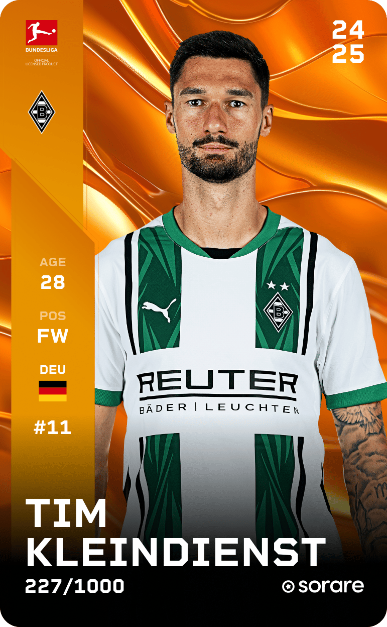 Tim Kleindienst 2024-25 • Limited 227/1000