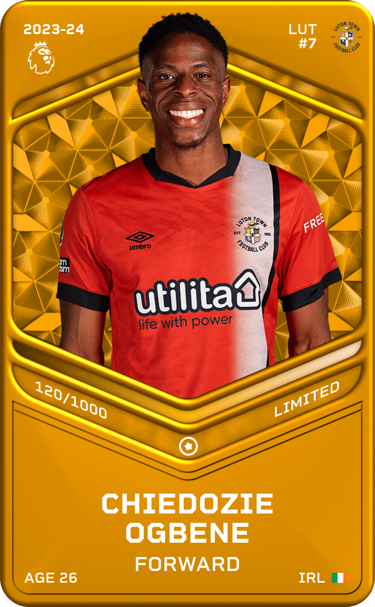 Chiedozie Ogbene 2023-24 • Limited 120/1000