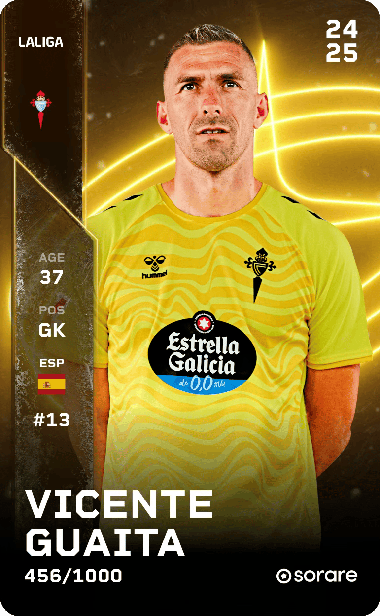 Vicente Guaita 2024-25 • Limited 456/1000