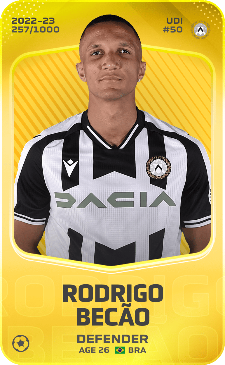 Rodrigo Becão 2022-23 • Limited 257/1000