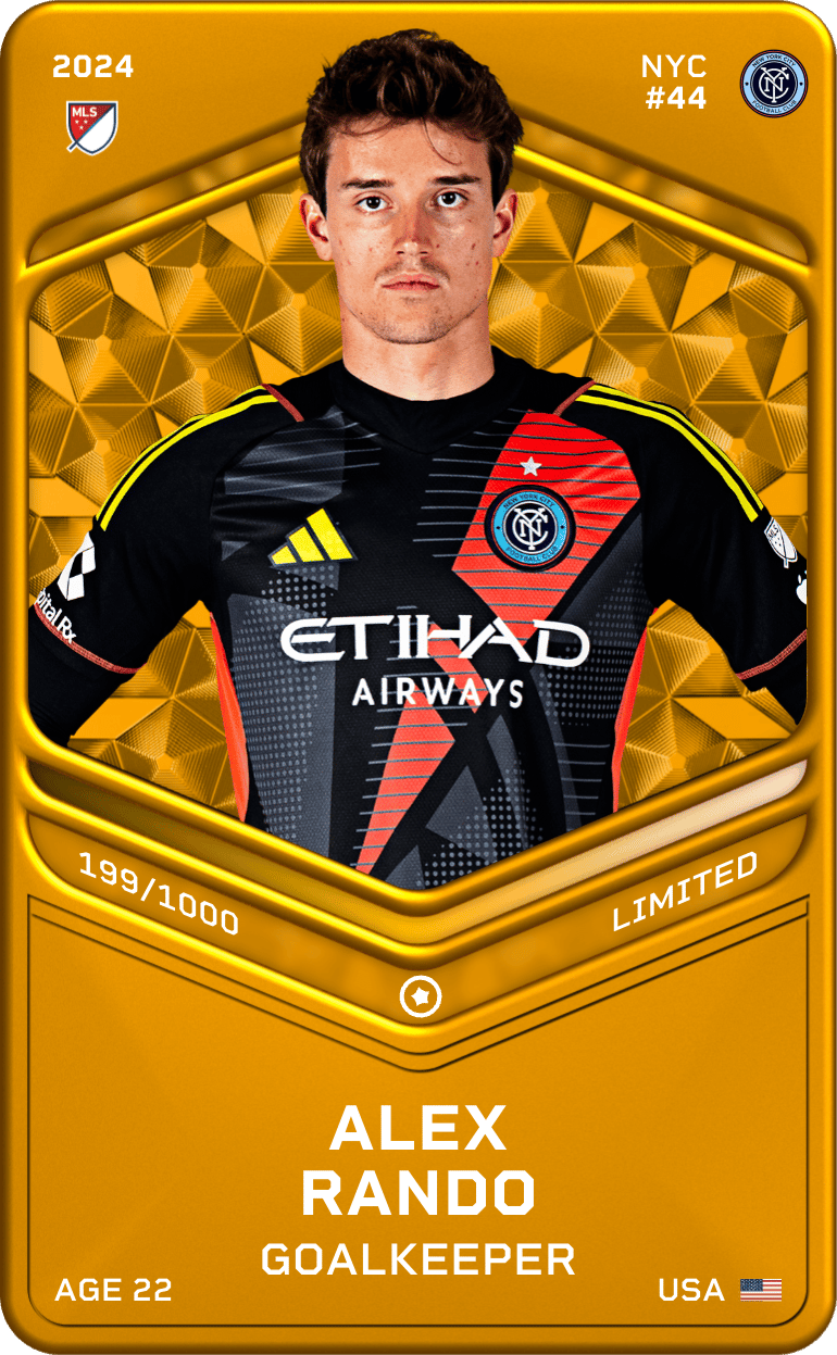 Alexander Rando 2024-25 • Limited 199/1000