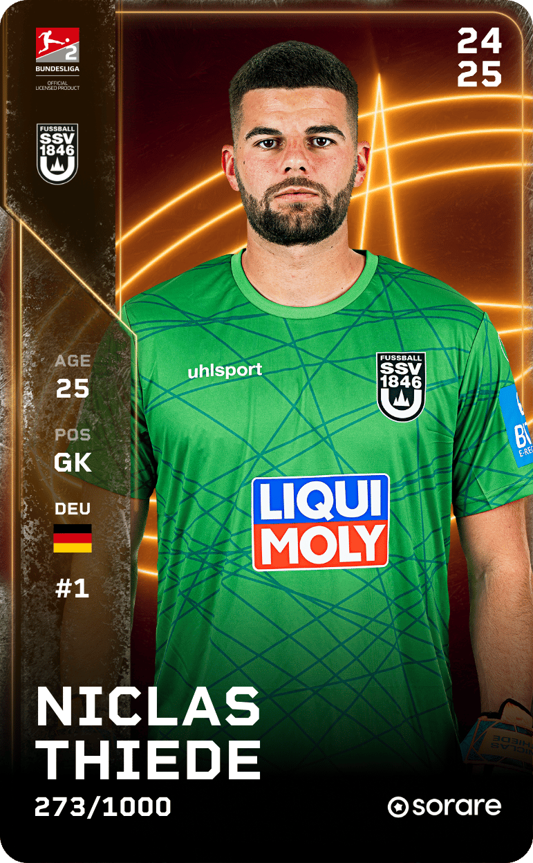 Niclas Thiede 2024-25 • Limited 273/1000