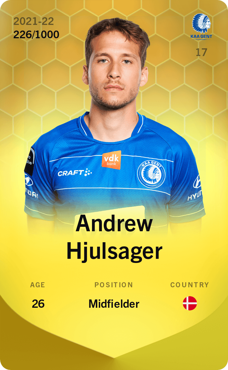 Andrew Hjulsager 2021-22 • Limited 226/1000