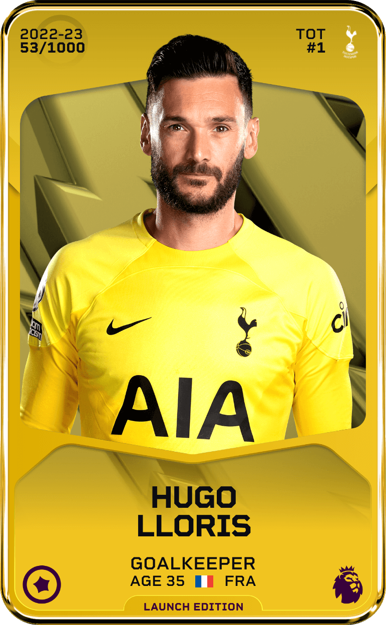 Hugo Lloris 2022-23 • Limited 53/1000