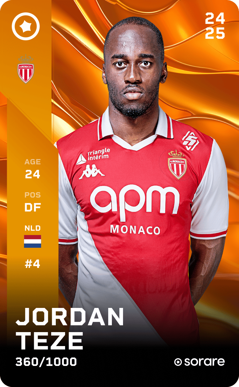 Jordan Teze 2024-25 • Limited 360/1000