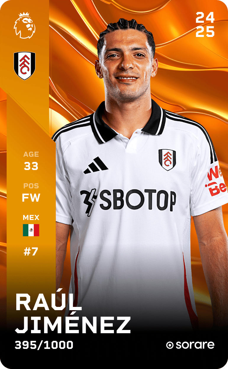 Raúl Jiménez 2024-25 • Limited 395/1000