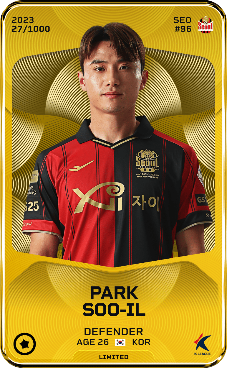 Park Soo-Il 2023-24 • Limited 27/1000