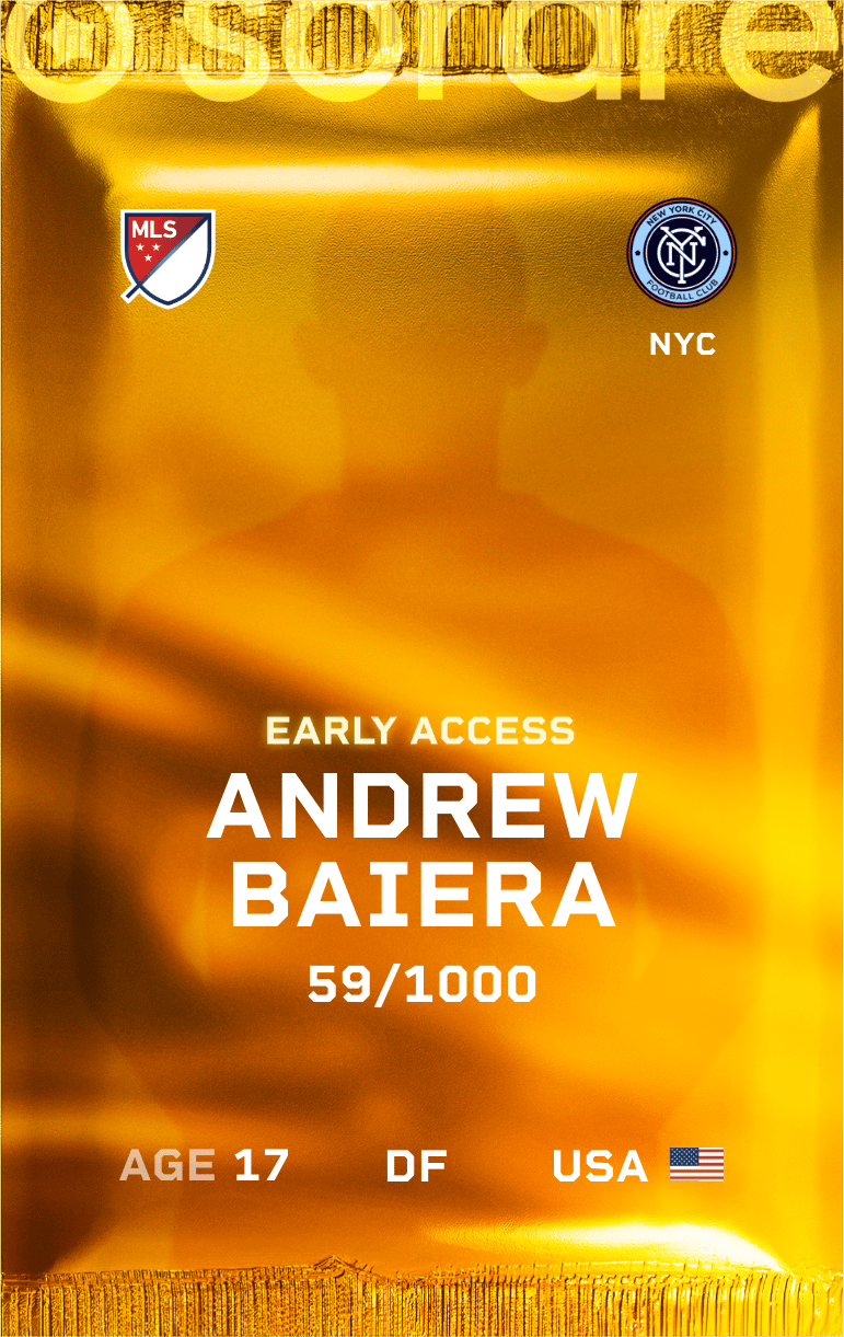 Andrew Baiera 2025-26 • Limited 59/1000