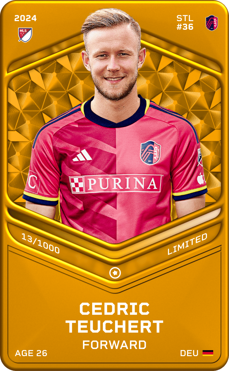 Cedric Teuchert 2024-25 • Limited 13/1000