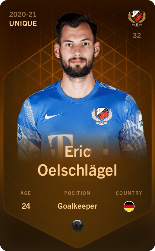 Sorare - Sorare Official - Eric Oelschlägel 2020-21 • Unique - NFT # 81699374345666003115382080498705771918537995081878689645396856279921067228668